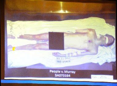 Michael Jackson Autopsy Photo Shocks Courtroom