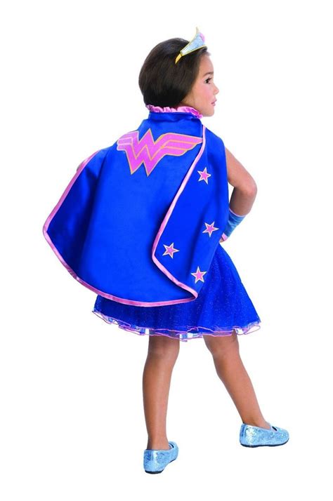 Child Dc Comic Book Superhero Wonder Woman Stars Dress Up Halloween