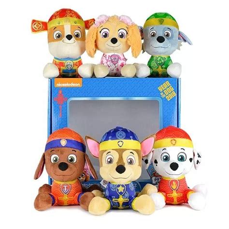 Genuine Paw Patrol 18cm Party Favors Tang Style Stuffed Plush Toy T