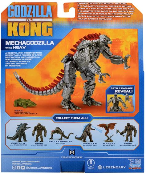 Godzilla Vs Kong Monsterverse Mechagodzilla 6 Action Figure With Heav