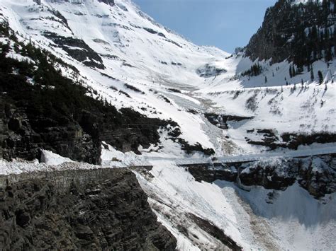 The Monumental Task Of Plowing The Going To The Sun Road In Glacier