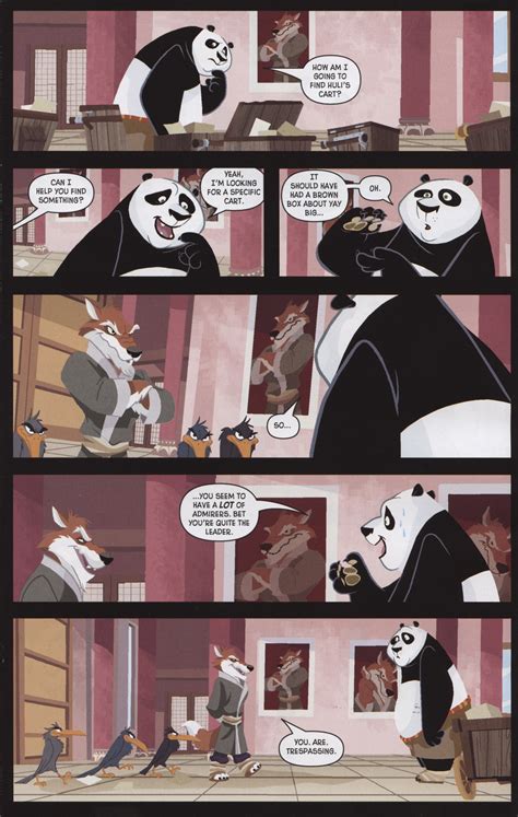 Read Online Kung Fu Panda Comic Issue 2