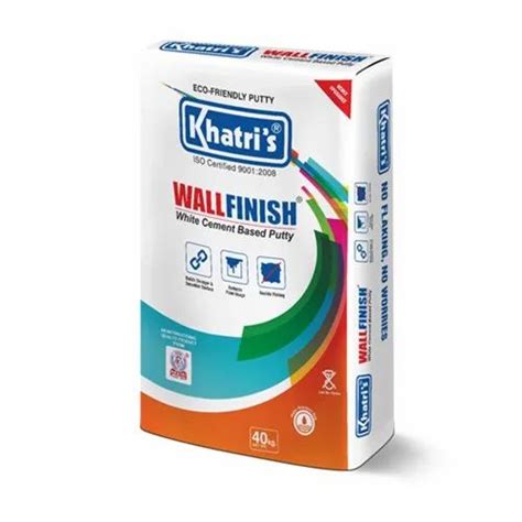 Wall Putty Packaging Size 40 Kg At Rs 800bag In Mumbai Id 20883501397