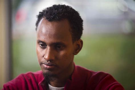 After Emerging From The Red River Somali Man Seeking Asylum Now Mired