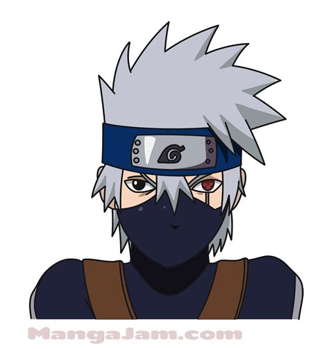 Pin By Vicky G On Drawing Tutorials Kid Kakashi Drawing For Kids