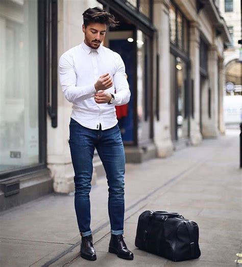 40 White Shirt Outfit Ideas For Men Styling Tips