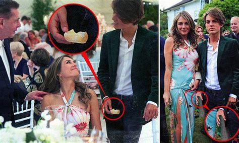 Liz hurleys sohn freut sich auf instagram über einen meilenstein in seiner karriere: Photos of Liz Hurley and her son 'doctored to remove ...