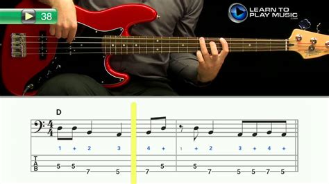 Ex038 How To Play Bass Guitar Bass Guitar Lessons For Beginners Youtube