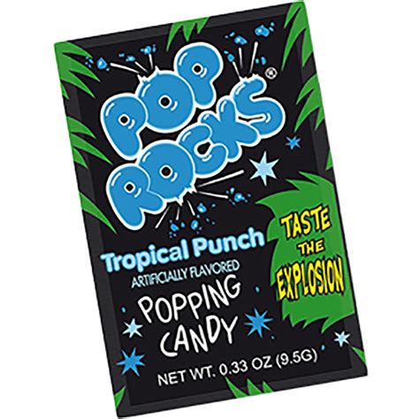 Pop Rocks Tropical Punch Economy Candy