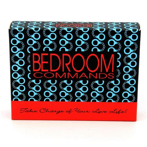 Bedroom Commands Card Sex Game The Naughty Nightstand