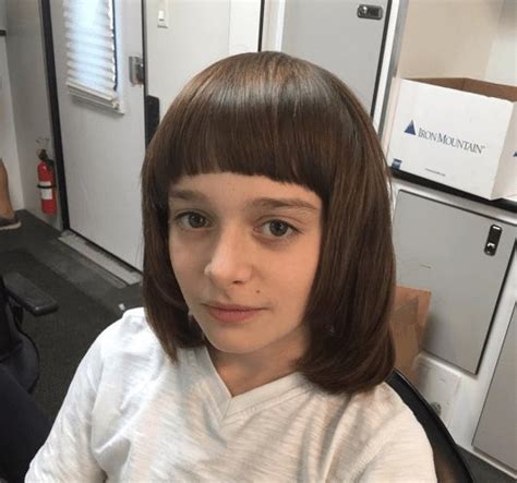 Stranger Facts On Twitter Noah Schnapp Wore Hair Extensions For