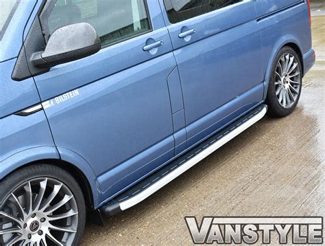 For Vw T6 T61 Caravelle Swb 15 Aluminium Side Step Clumber Style
