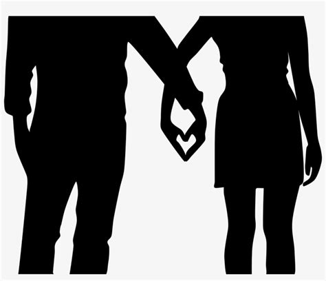 With a free account, you can download for free with a limit. Couple Holding Hands Silhouette Png & Free Couple Holding ...