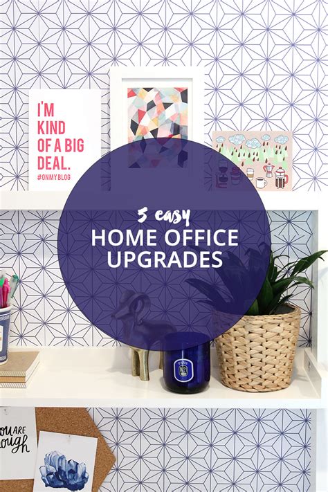 5 Simple Ways To Upgrade Your Home Office A Girl Named Pj
