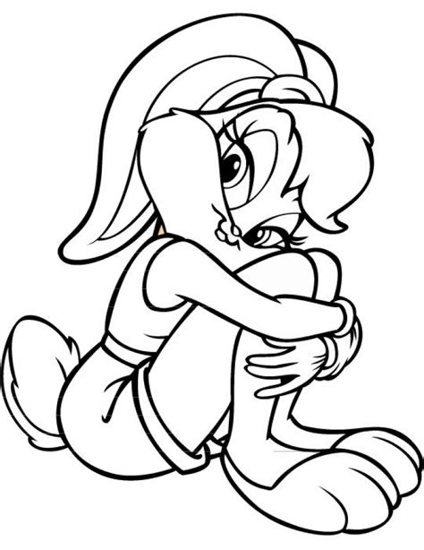 Get This Lola Bunny Coloring Pages