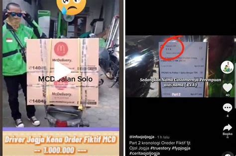 Viral Ojol Receives Fictional Food Orders Of Rp 1 Million Heres The