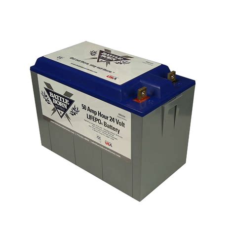 Battle Born Batteries 50ah 24v Lifepo4 Deep Cycle Battery Prep Sos