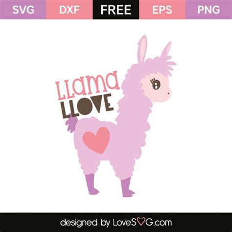 Llama Llove - Lovesvg.com | Cricut, Svg, Svg files for cricut