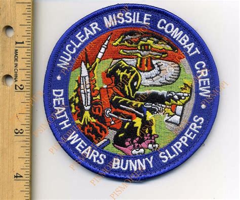 Icbm Death Wears Bunny Slippers Nuclear Missile Combat Crew Morale