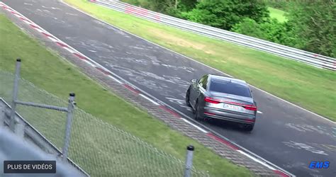 Vidéo Les Futures Audi S8 Et Bmw M3 Aperçues Avec Dautres Prototypes