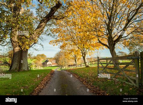 Beautiful English Countryside In The Autumn Hi Res Stock Photography