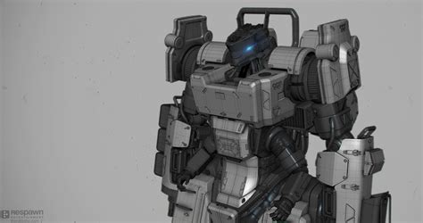 Titanfall 2 Spectre Design By Robb Shoberg Rimaginarymechs