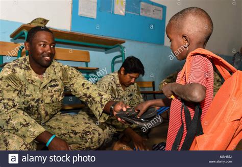 Us Navy Seabees Deployed To Camp Lemonnier Djibouti Hand Out