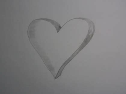 3d drawings are usually drawn in a certain angle to give the floating look, it involves a lot of shading. 3d heart shape | How to Draw Faster