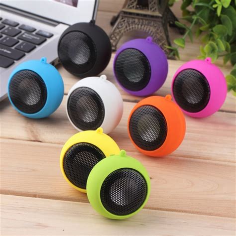 Fashion Cute Mini Speaker Mp3 Music Loudspeaker Player Outdoor 35mm
