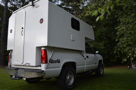 One Guys Slide In Truck Camper Project Custom Fiberglass Slide In