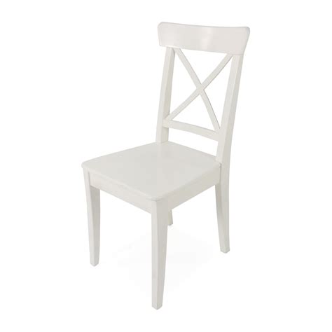 When choosing a ikea white chair style, personal taste matters. 50% OFF - IKEA Ingolf White Dining Chair / Chairs