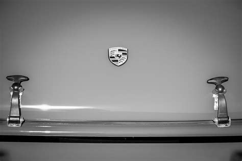 1971 Porsche 911 T Hood Emblem Photograph By Jill Reger Pixels