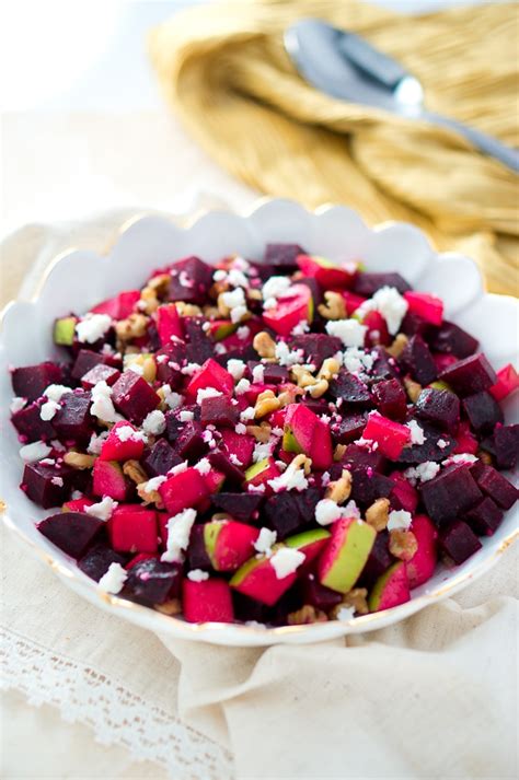 Roasted Beet And Apple Salad Delicious Meets Healthy