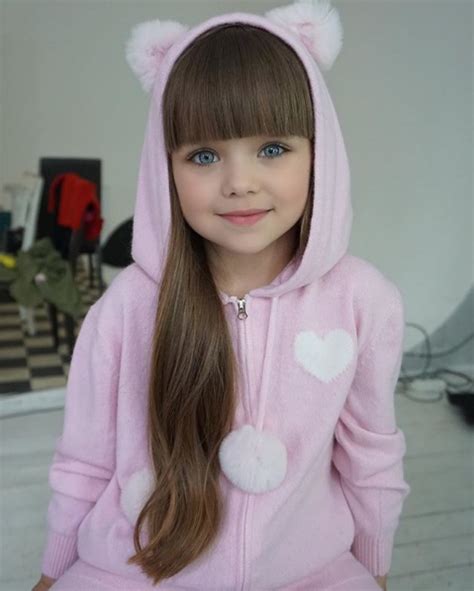 6 летнюю модель из России называют самым красивым ребёнком в мире