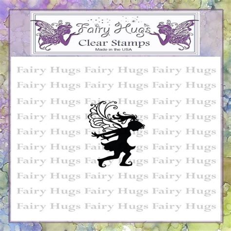 Fairy Hugs Stamps Trixie Oriental Trading Stamp Crafts Scrapbook