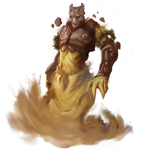 Earth Elemental By Worldsofmagic On Deviantart Mythical Creatures Art