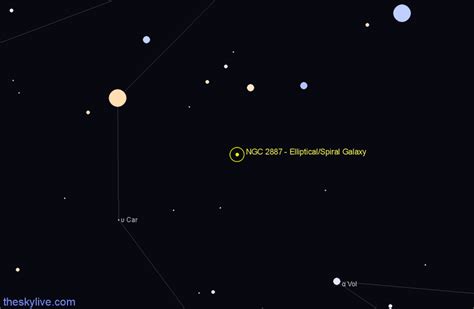Ngc 2887 Ellipticalspiral Galaxy In Carina
