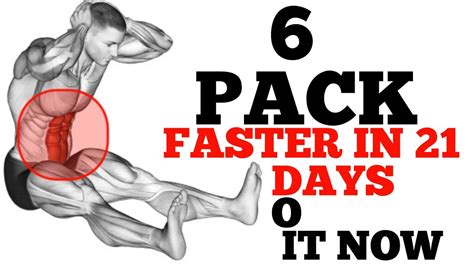 How To Get Six Pack Abs Faster In Days Pack Abs Challenge Home