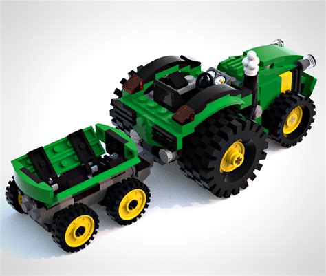 Lego Ideas John Deere Tractor