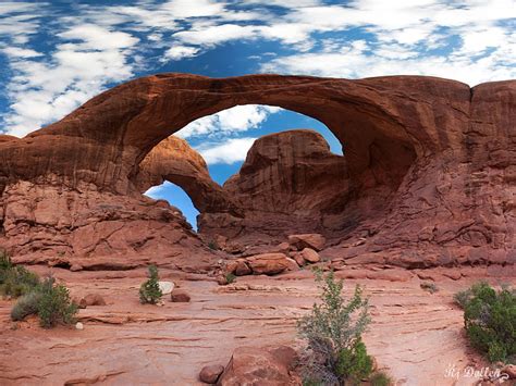 Hd Wallpaper Desert Rocks Utah Arch Skyscapes Rock Formations Nature