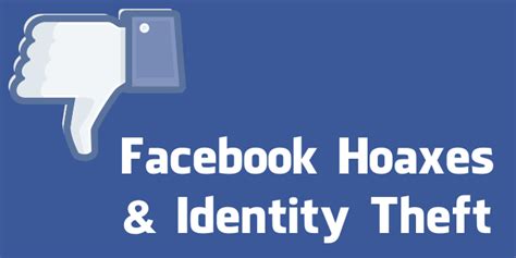 Facebook Hoaxes And Identity Theft Graphics Unleashed Blog