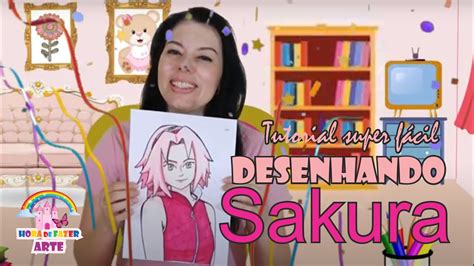 Como Desenhar Sakura Haruno Naruto Passo A Passo Drawing Sakura