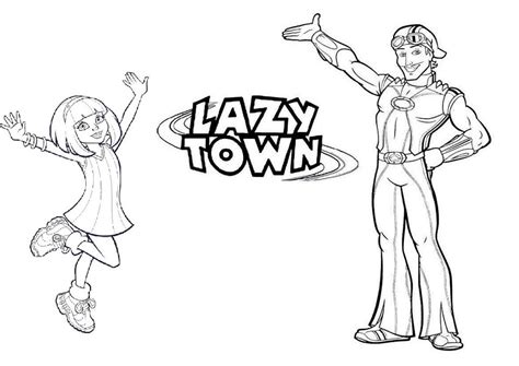 Download LazyTown Coloring Pages to Get Your Kids Learn a Healthy Lifestyle | Lazy town, Coloring pages ...