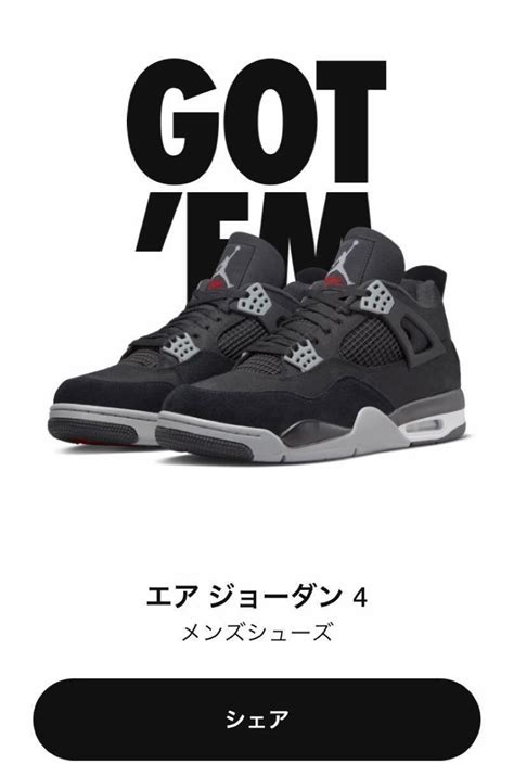 Nike Air Jordan 4 Se Black And Light Steel｜paypayフリマ