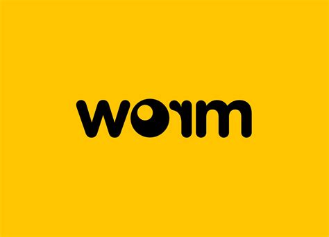 Worm Logo Design Minimal On Behance
