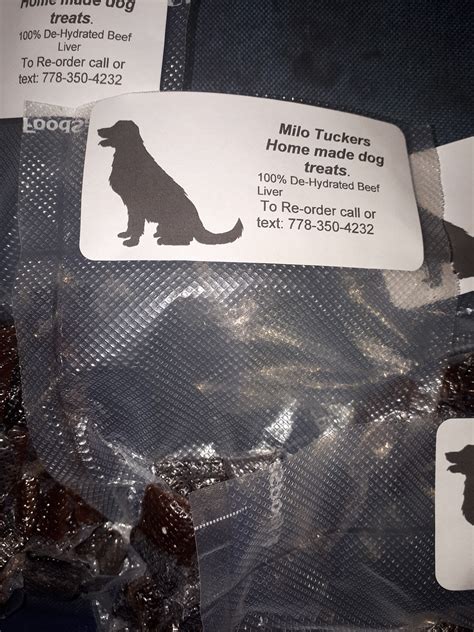 Milo Tucker Dog Treats