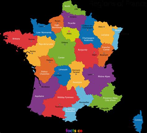 Political Map Of France With Cities Secretmuseum