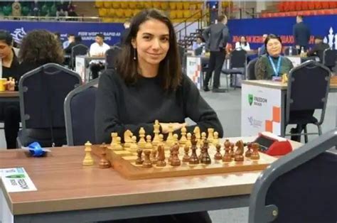 Hijab Row Iranian Woman Competes At Chess Tournament