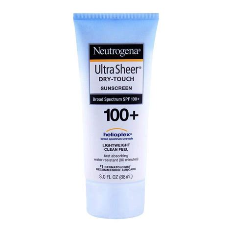 Order Neutrogena Ultra Sheer Dry-Touch Sunscreen, SPF 100+, 88ml Online ...