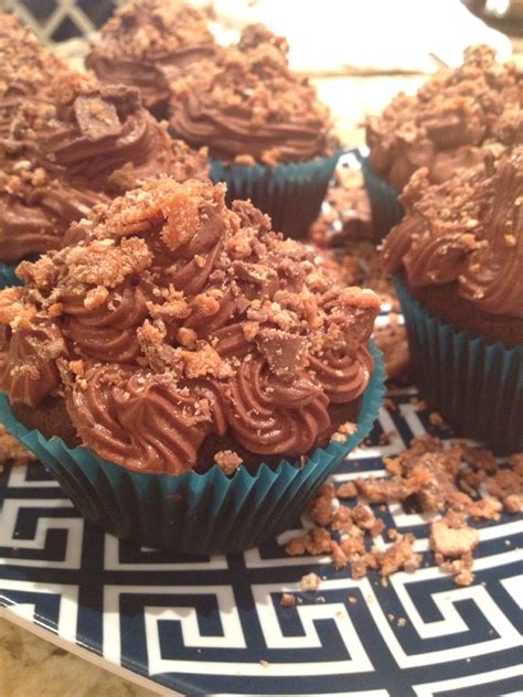 Peanut Butter Filled Chocolate Cupcakes With Homemade Chocolate